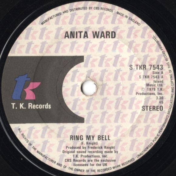 Anita Ward - Ring My Bell (7