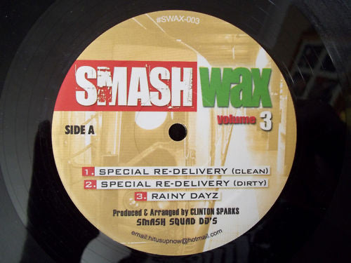 Unknown Artist - Smash Wax Volume 3 (12")