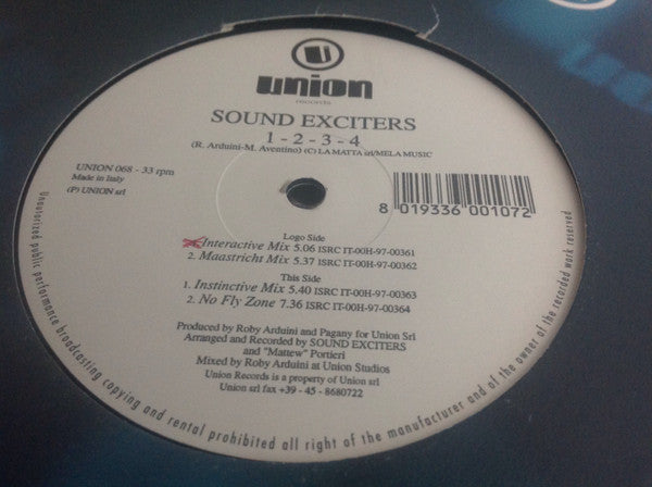 Sound Exciters - 1-2-3-4 (12")