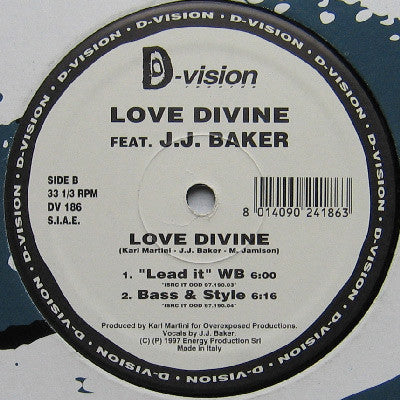 Love Divine Feat. J.J. Baker - Love Divine (12")