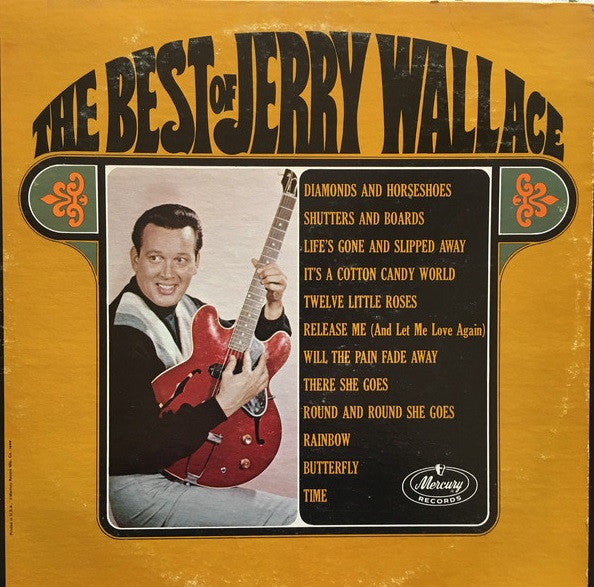 Jerry Wallace - The Best Of Jerry Wallace (LP, Comp, Mono)
