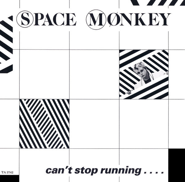 Space Monkey (3) - Can't Stop Running (12", Single)