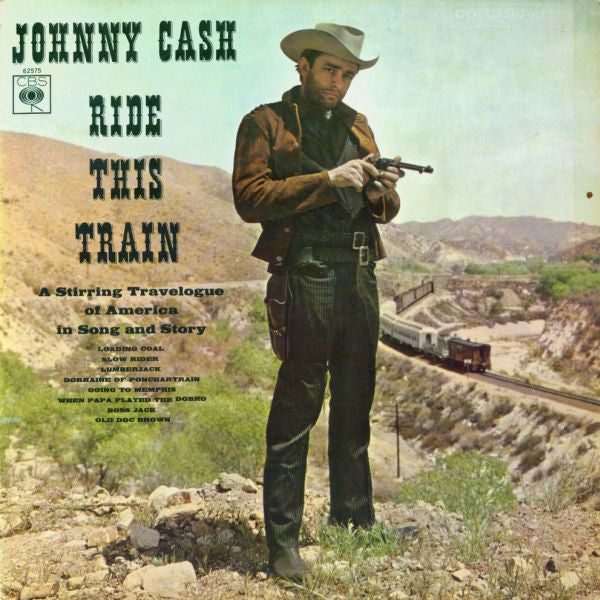Johnny Cash - Ride This Train (LP, Album, RE)