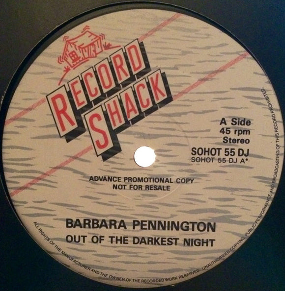 Barbara Pennington - Out Of The Darkest Night (12