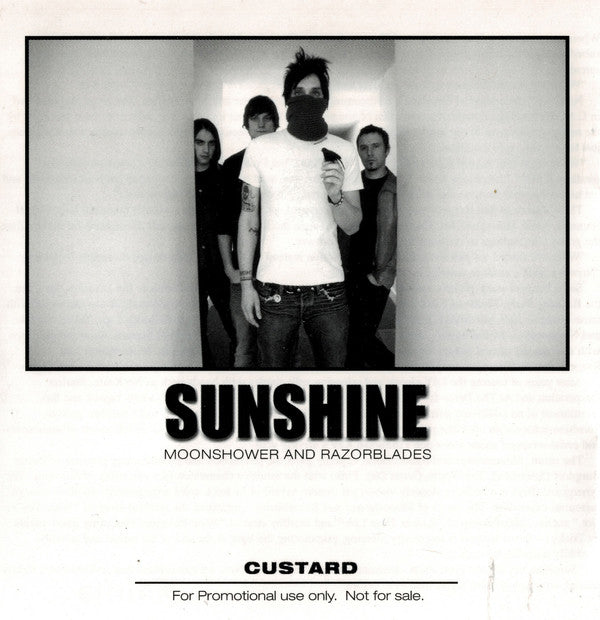 Sunshine (6) - Moonshower And Razorblades (CD, Album, Promo)