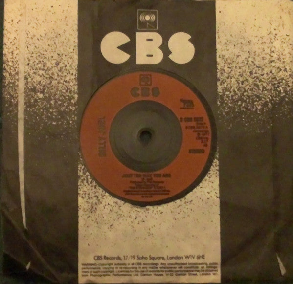 Billy Joel - Just The Way You Are (7", RP, Inj)