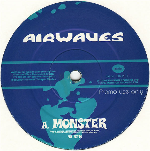 Airwaves (3) - Monster / Junkmail (12