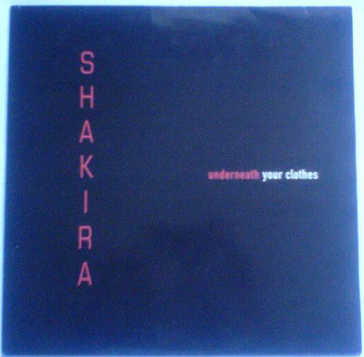 Shakira - Underneath Your Clothes (12", Promo)