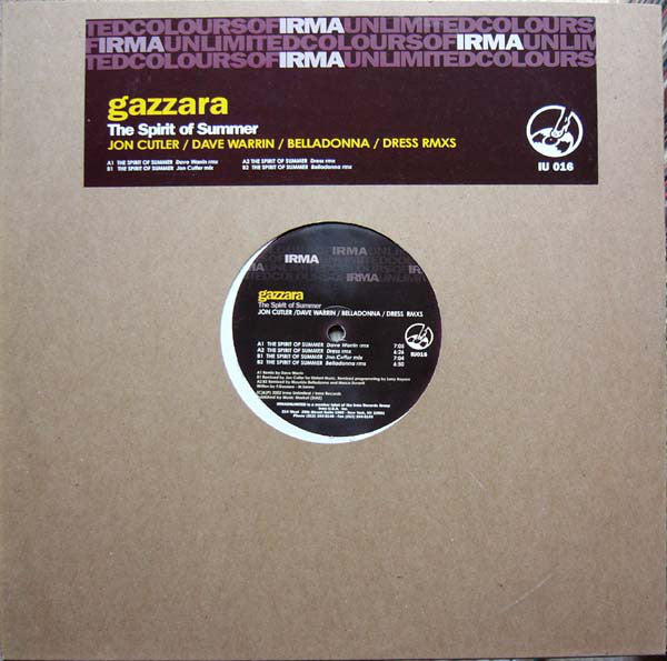 Gazzara - The Spirit Of Summer (12")