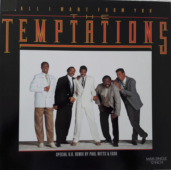 The Temptations - All I Want From You (12")