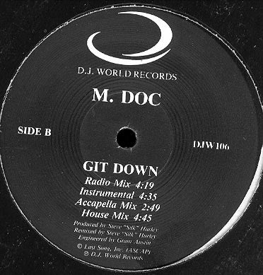 M. Doc - I'm So Cool (12")
