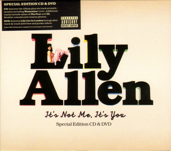 Lily Allen - It's Not Me, It's You (CD, Album, Enh, RE + DVD-V, PAL + S/Edition)