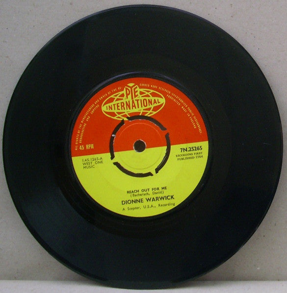 Dionne Warwick - Reach Out For Me (7", Single)