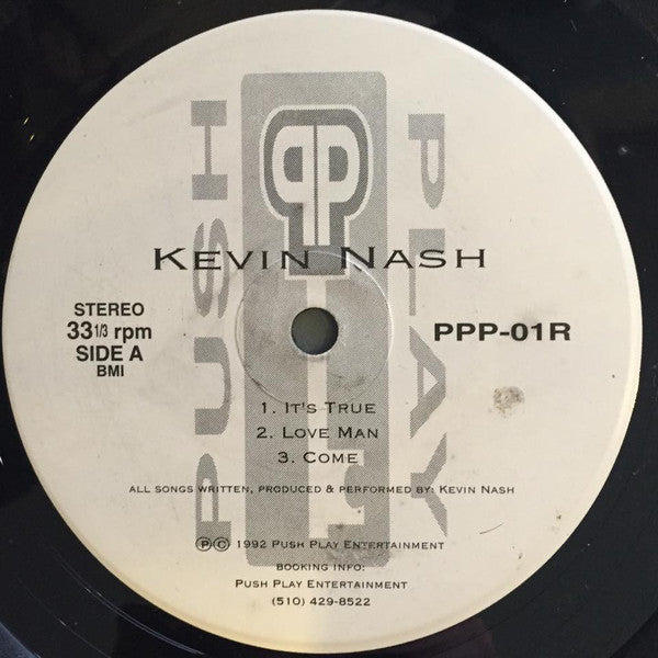 Kevin Nash* - It's True (E.P) (12", EP, Smplr)