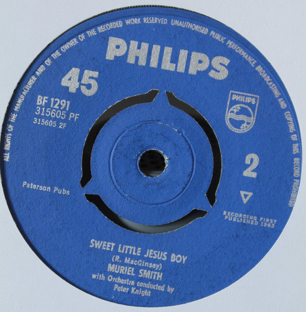 Muriel Smith - I Wonder As I Wander (7")