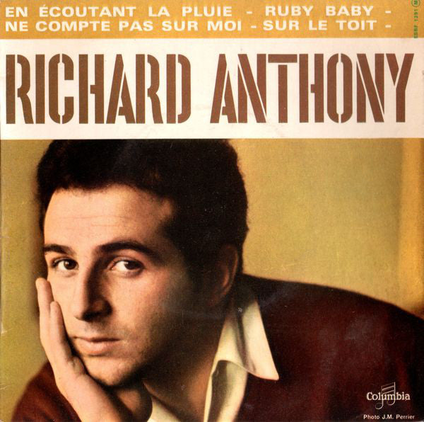 Richard Anthony (2) - En Écoutant La Pluie (7", EP)