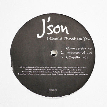 J'son - I Should Cheat On You (12", Promo)