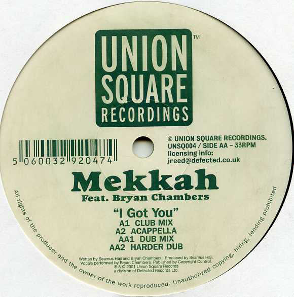 Mekkah - I Got You (12")