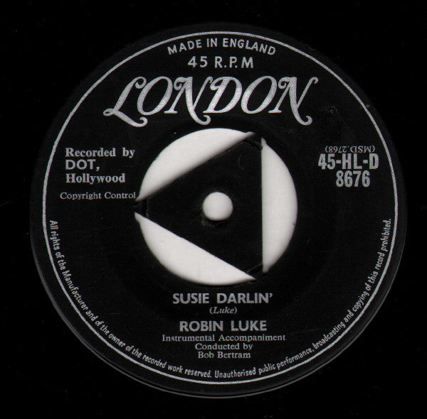 Robin Luke - Susie Darlin' (7", Single)