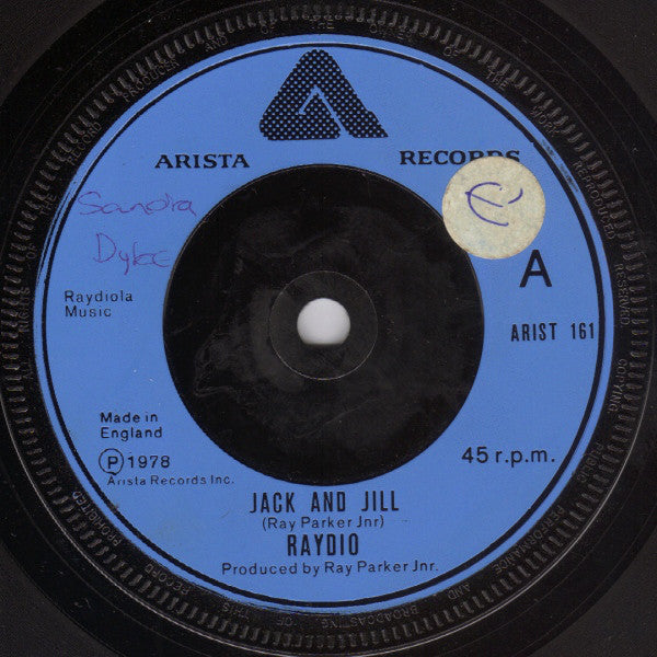 Raydio - Jack And Jill (7", Inj)