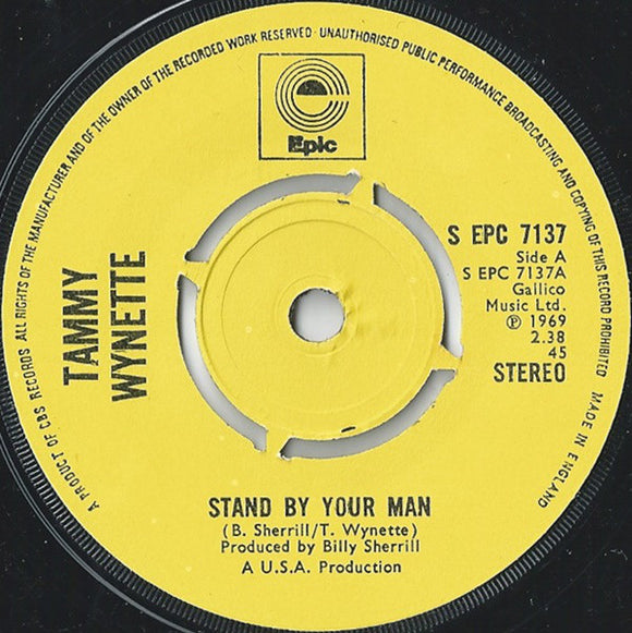 Tammy Wynette - Stand By Your Man (7