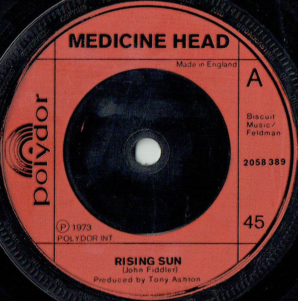 Medicine Head (2) - Rising Sun (7", Single, Inj)