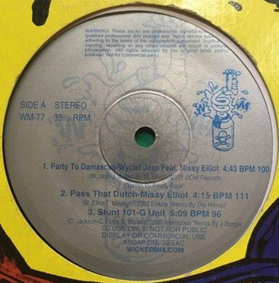 Various - Wicked Mix 77 (12", Comp, Promo)