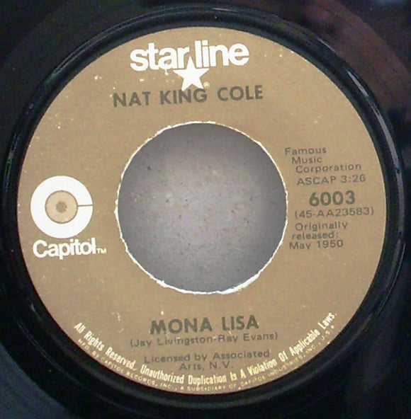 Nat King Cole - Mona Lisa (7
