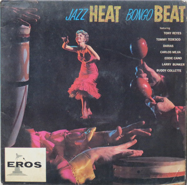 Latin All Stars (2) - Jazz Heat Bongo Beat (LP, Album, Mono)