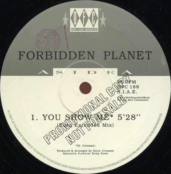 Forbidden Planet (3) - You Show Me (12