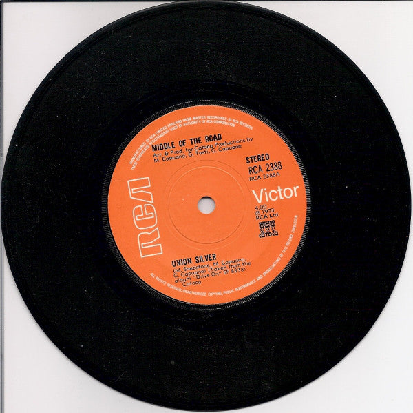 Middle Of The Road - Union Silver (7", Single)