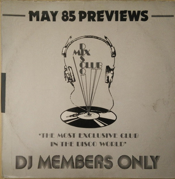 Various - May 85 Previews (LP, Comp)