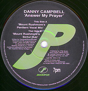 Danny Campbell - Answer My Prayer (12