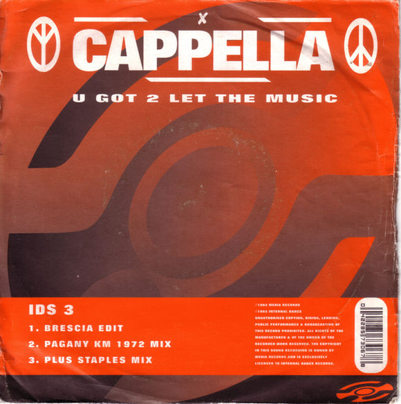 Cappella - U Got 2 Let The Music (7