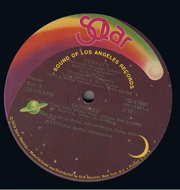 Dynasty - Satisfied (12")