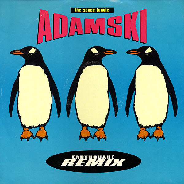 Adamski - The Space Jungle (Earthquake Remix) (12")