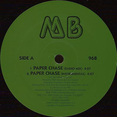 MB (5) - Paper Chase (12")