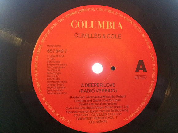 Clivillés & Cole - A Deeper Love (7