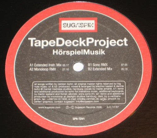 TapeDeckProject - HörspielMusik (12")