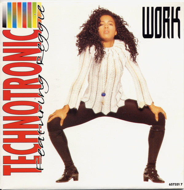 Technotronic Featuring Reggie - Work (7", Single)