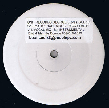 George Llanes, Jr. Presents Sueno* - Foxy Lady (12", W/Lbl)