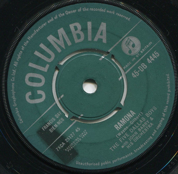 The Five Dallas Boys - Boston Tea Party (7", Single)