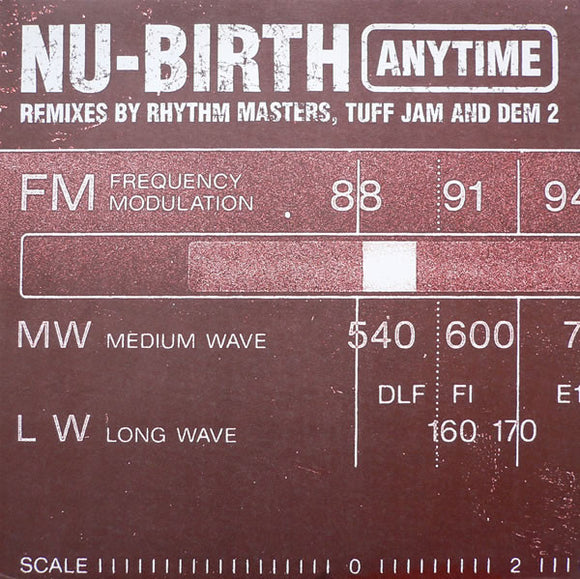 Nu-Birth - Anytime (12