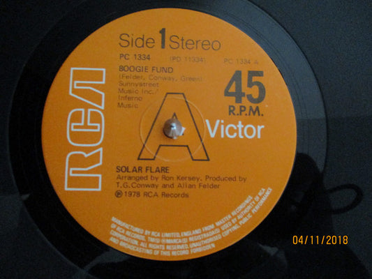 Solar Flare (2) - Boogie Fund (12", Single)