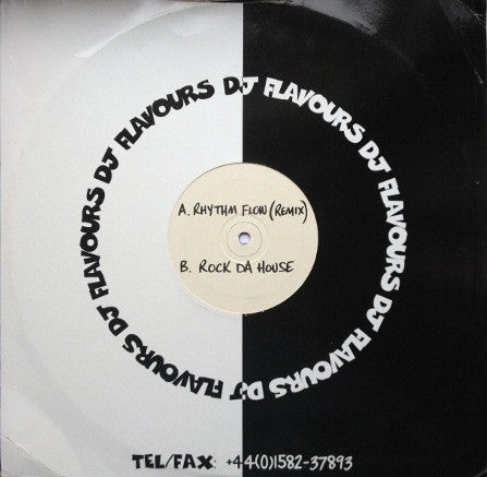 DJ Flavours - Rhythm Flow (Remix) / Rock Da House (12")