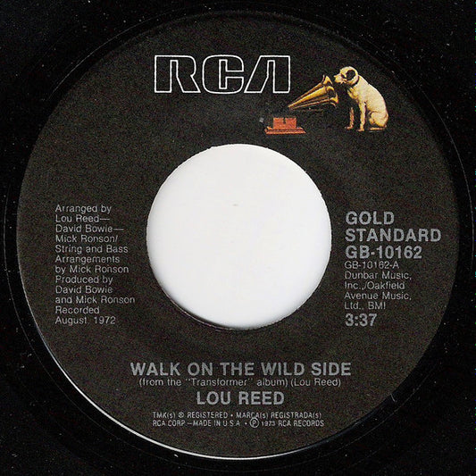 Lou Reed - Walk On The Wild Side (7", Single, RE, Ind)