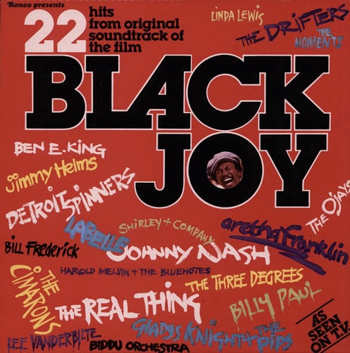 Various - Black Joy (22 Hits From Original Soundtrack Of The Film) (LP, Comp)
