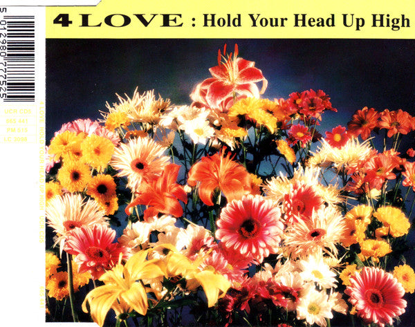 4 Love - Hold Your Head Up High (CD, Single)