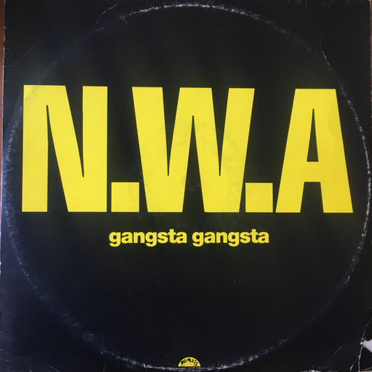 N.W.A. - Gangsta Gangsta (12", Single)