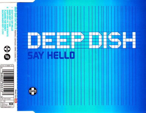 Deep Dish - Say Hello (CD, Single)